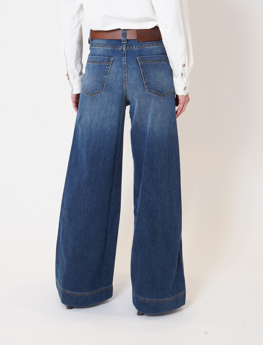 Blue Ridge Flared High Waisted Denim Jeans