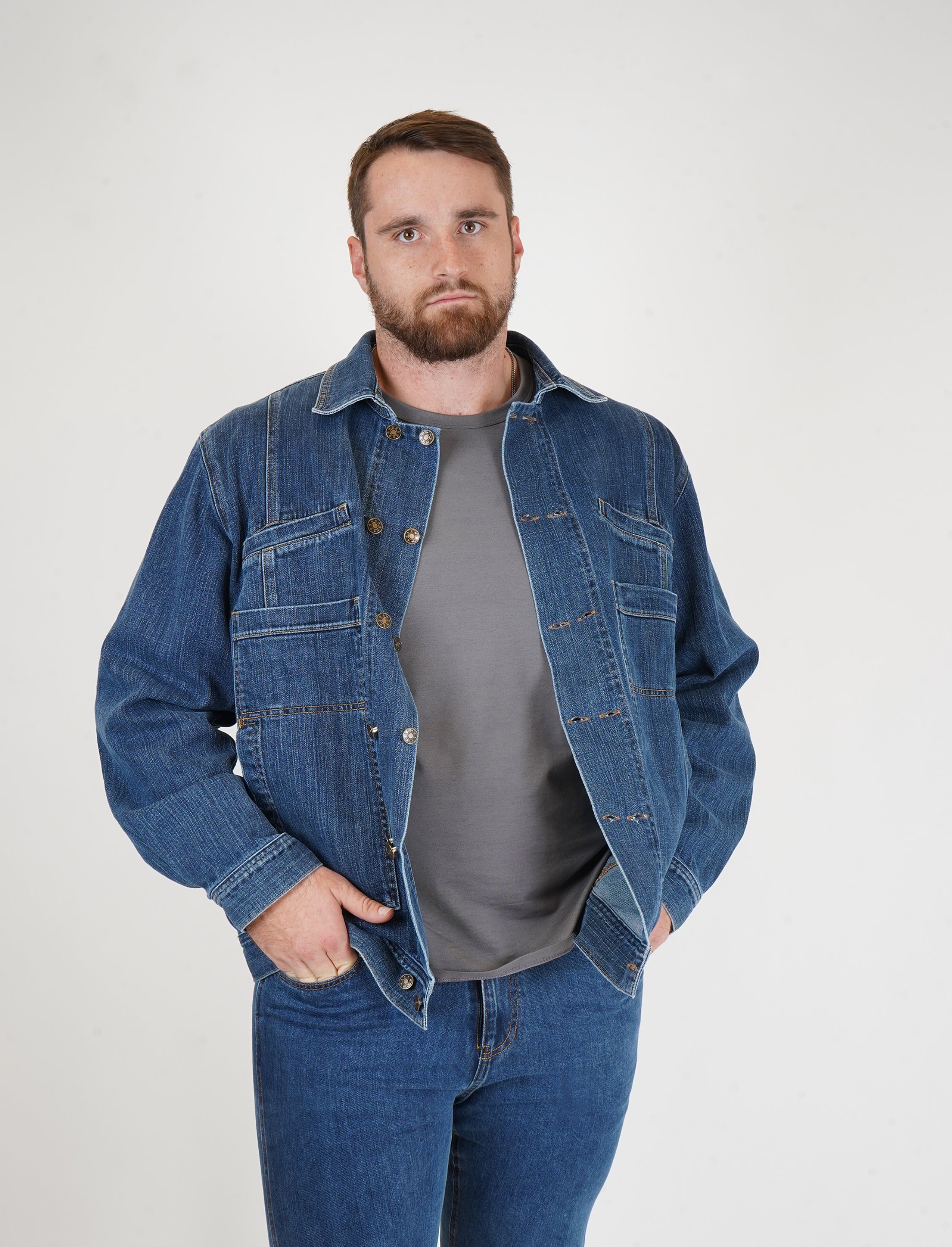 Japanese Denim Jacket For Men