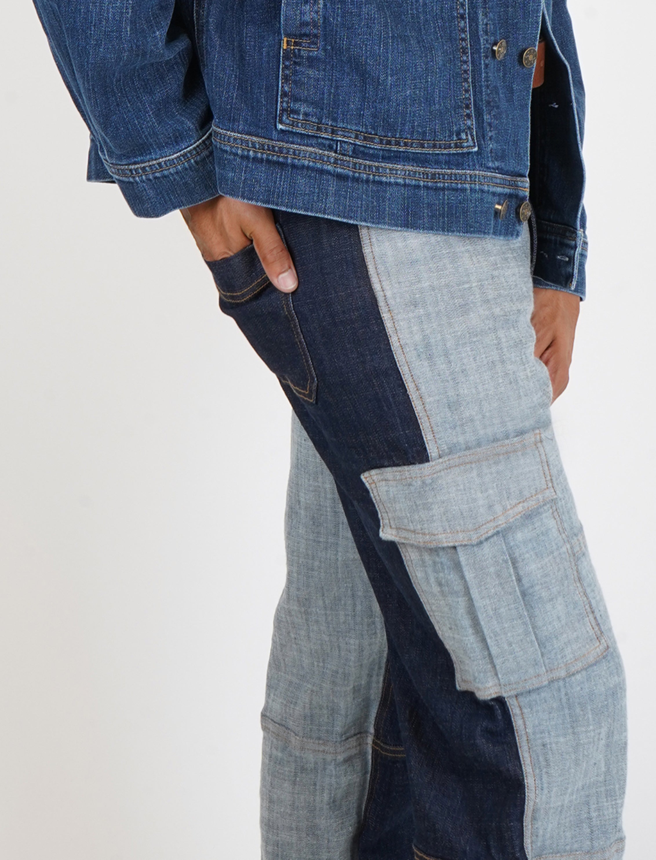 Dual Tone Japanese Denim Jean