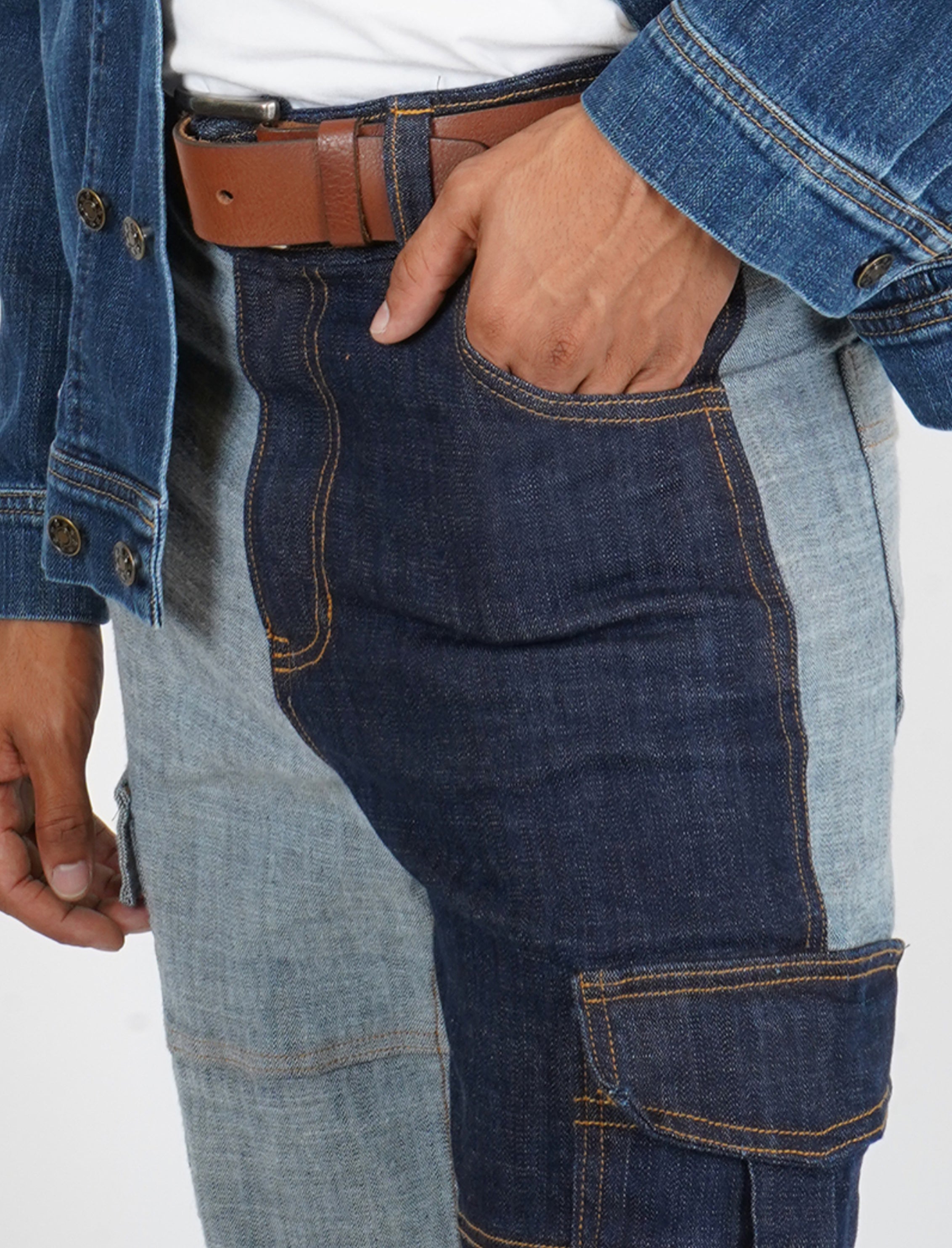 Dual Tone Japanese Denim Jean