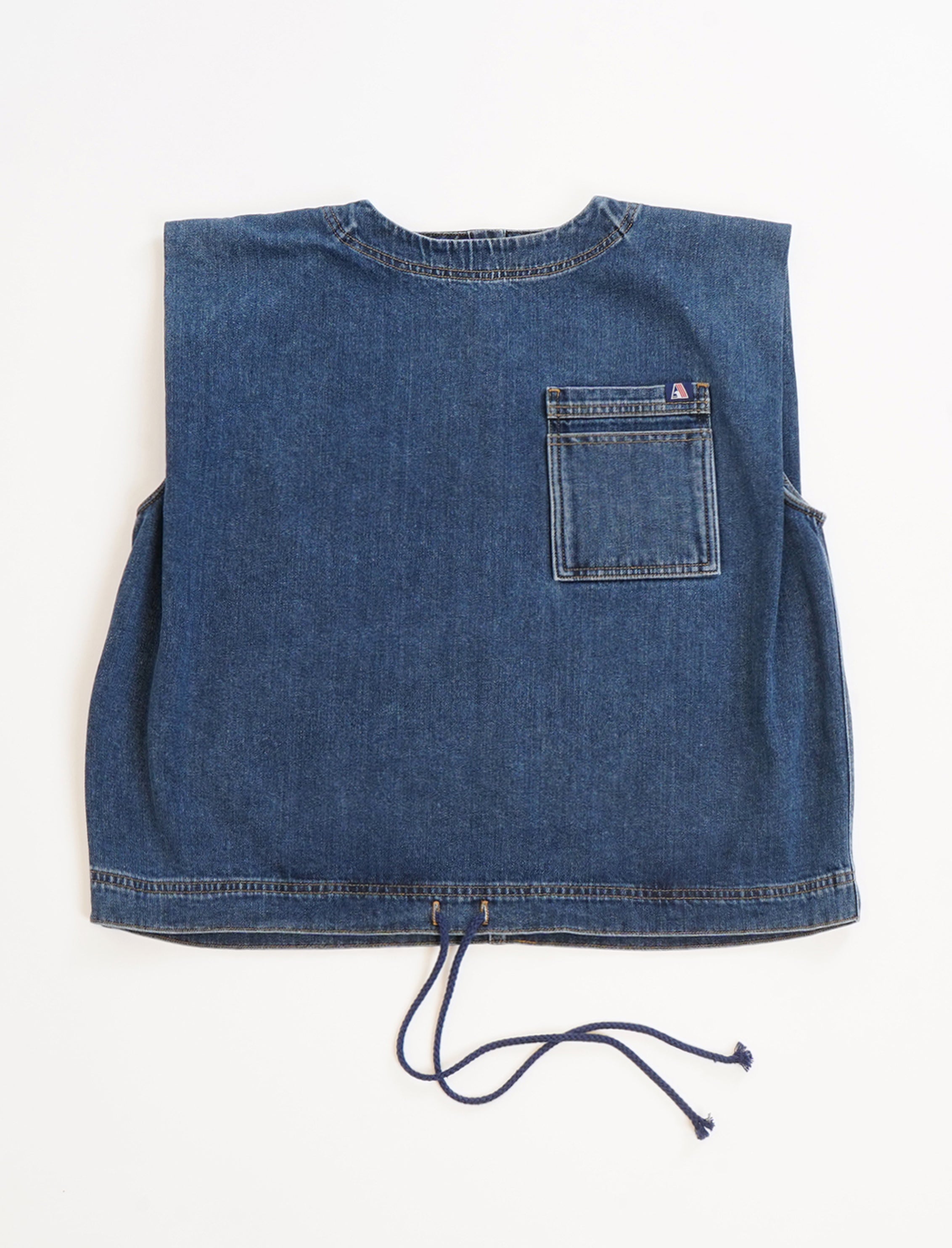 Powerline Italian Denim Top