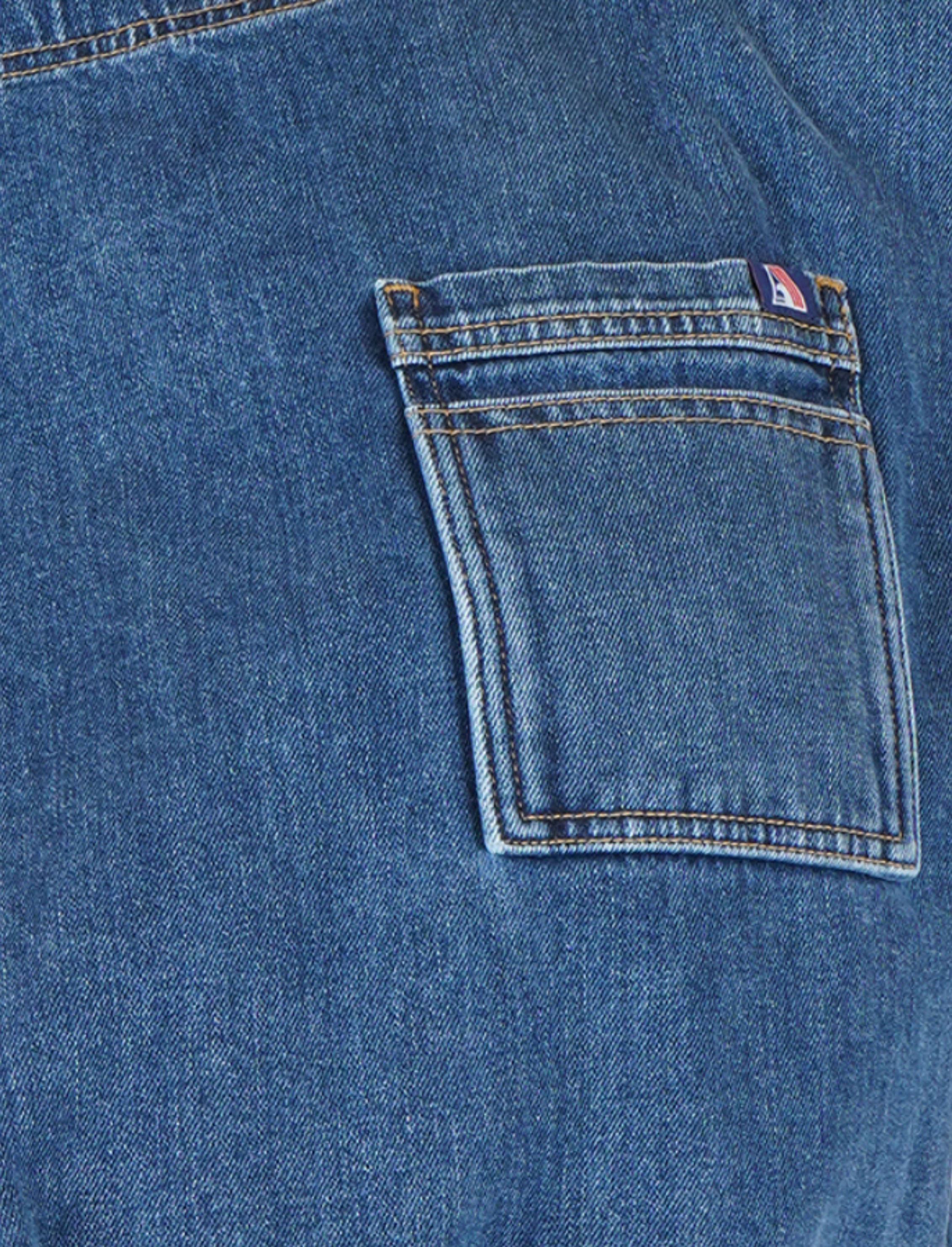 Powerline Italian Denim Top
