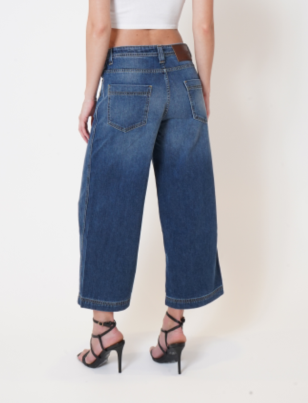 Blue Ridge Relax Ankle Denim Jeans
