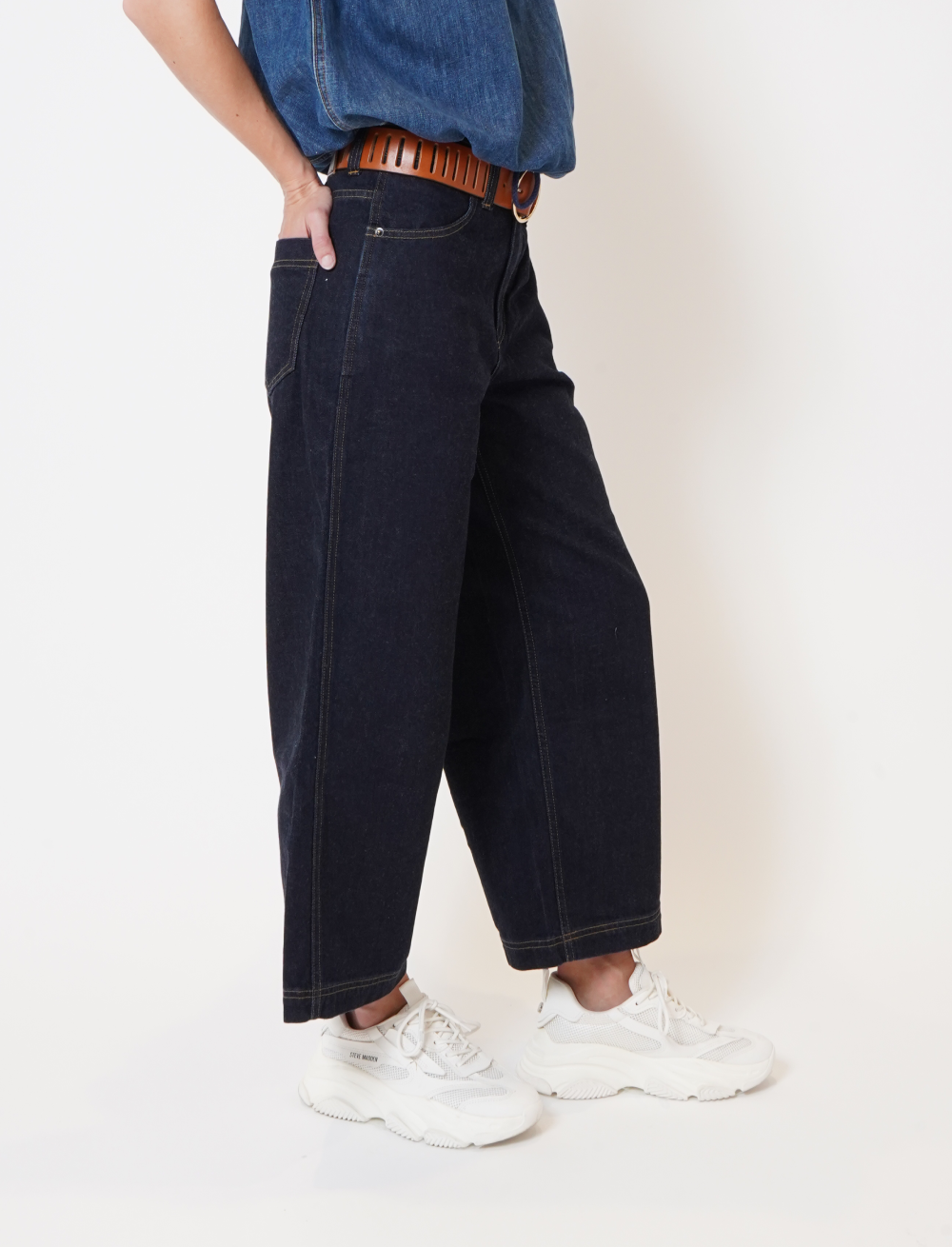 Hudson Midnight Relax Ankle Denim Jeans