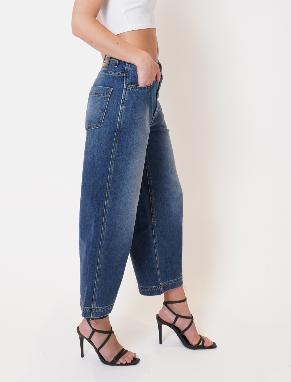 Blue Ridge Relax Ankle Denim Jeans