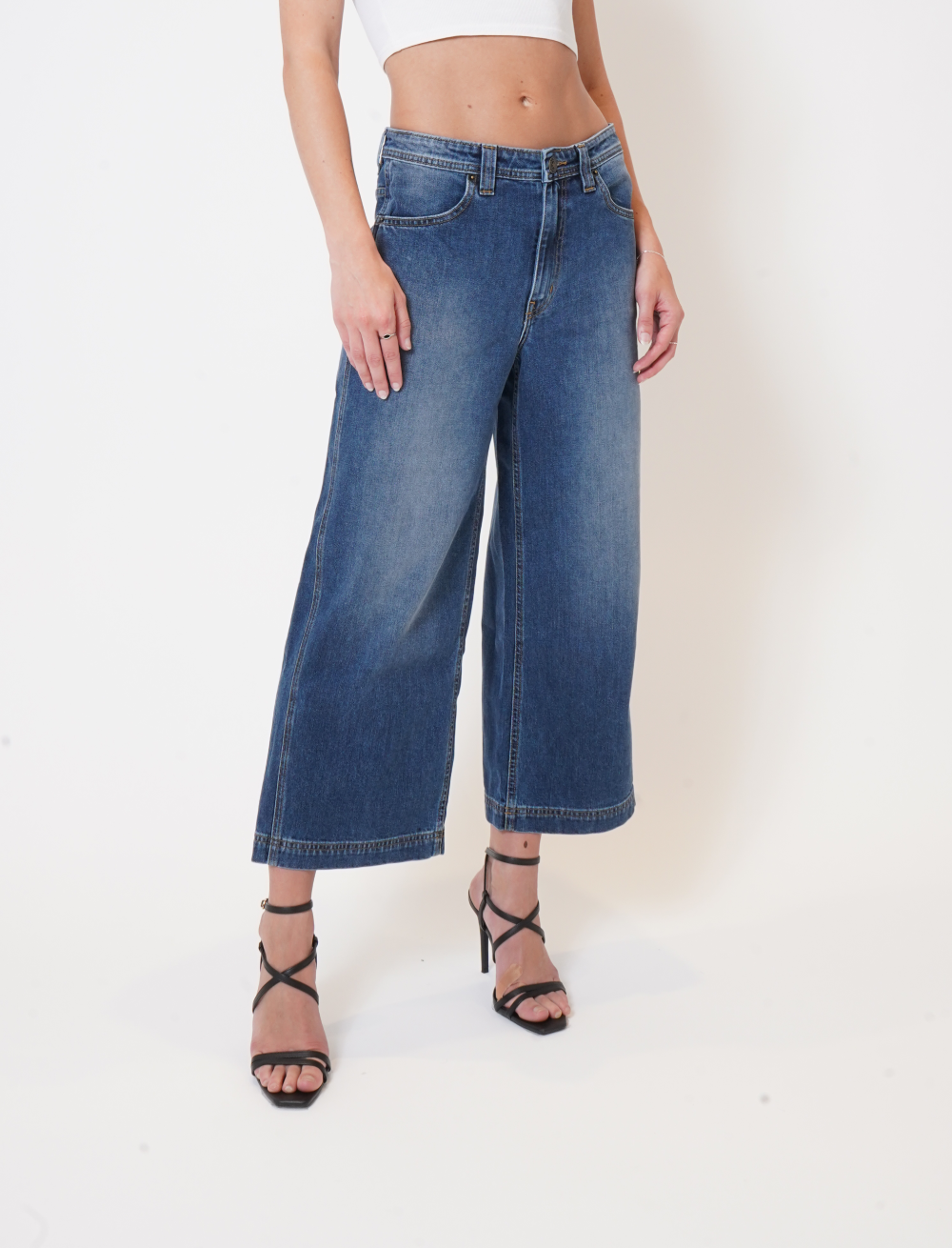 Blue Ridge Relax Ankle Denim Jeans