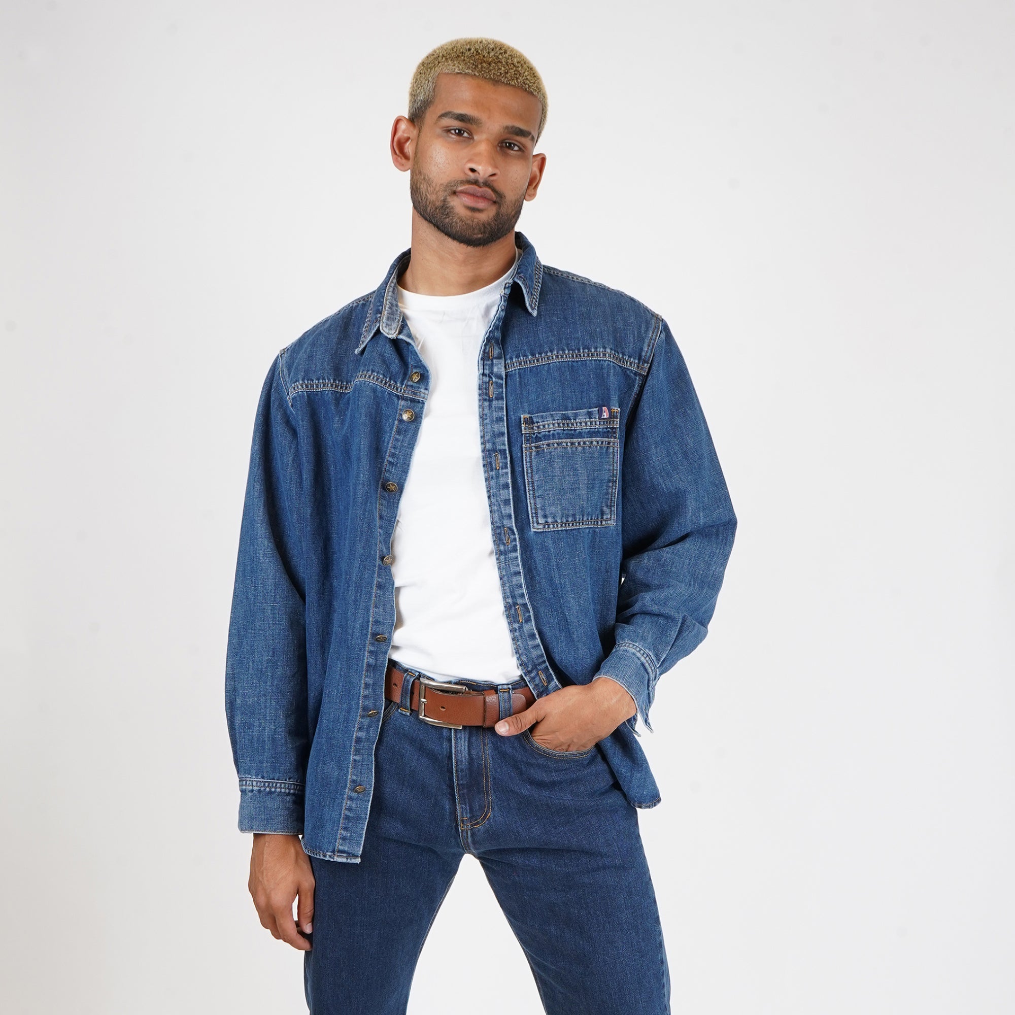 Heritage Men's Denim Shirt