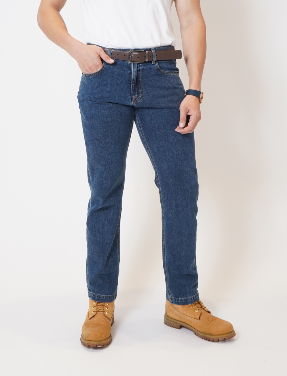 Dakota Indigo Men’s Italian Jeans