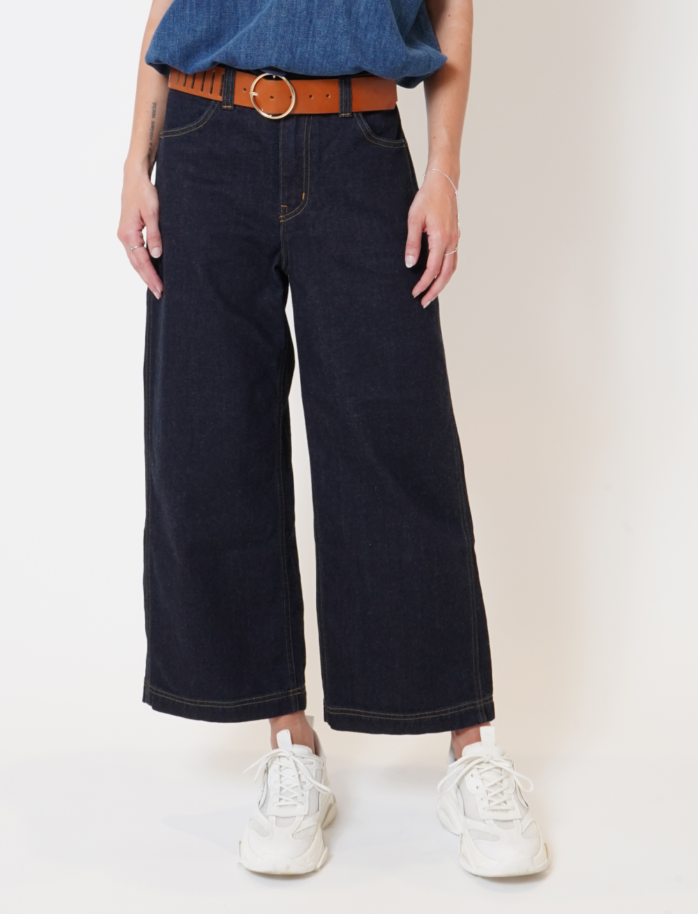 Hudson Midnight Relax Ankle Denim Jeans