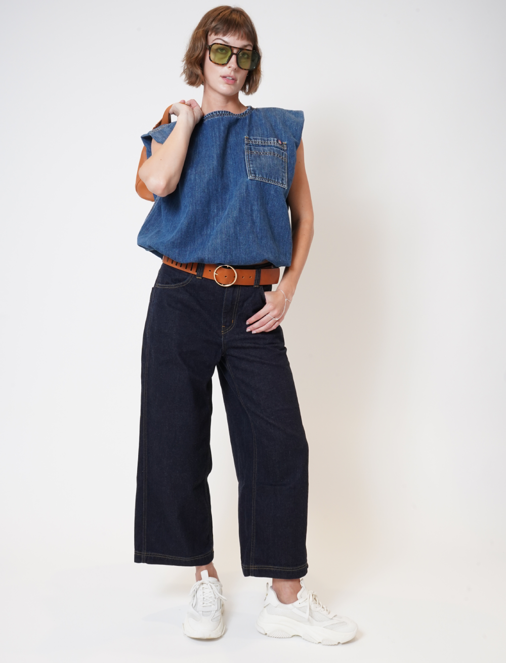 Hudson Midnight Relax Ankle Denim Jeans