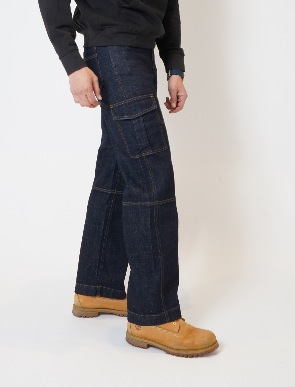 Hudson Midnight Men’s Cargo Denim Jeans