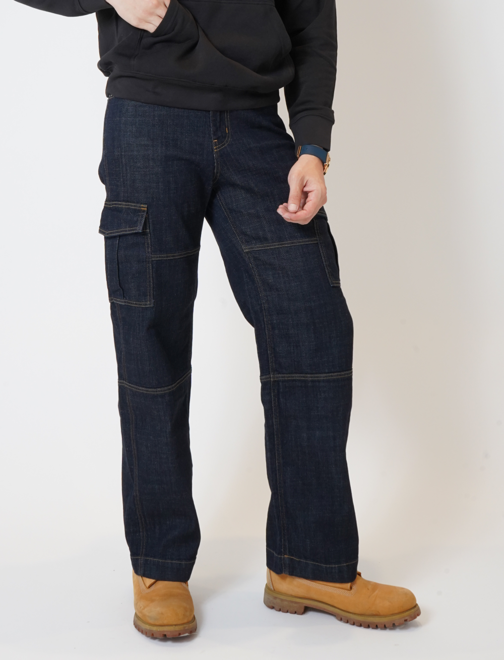 Hudson Midnight Men’s Cargo Denim Jeans