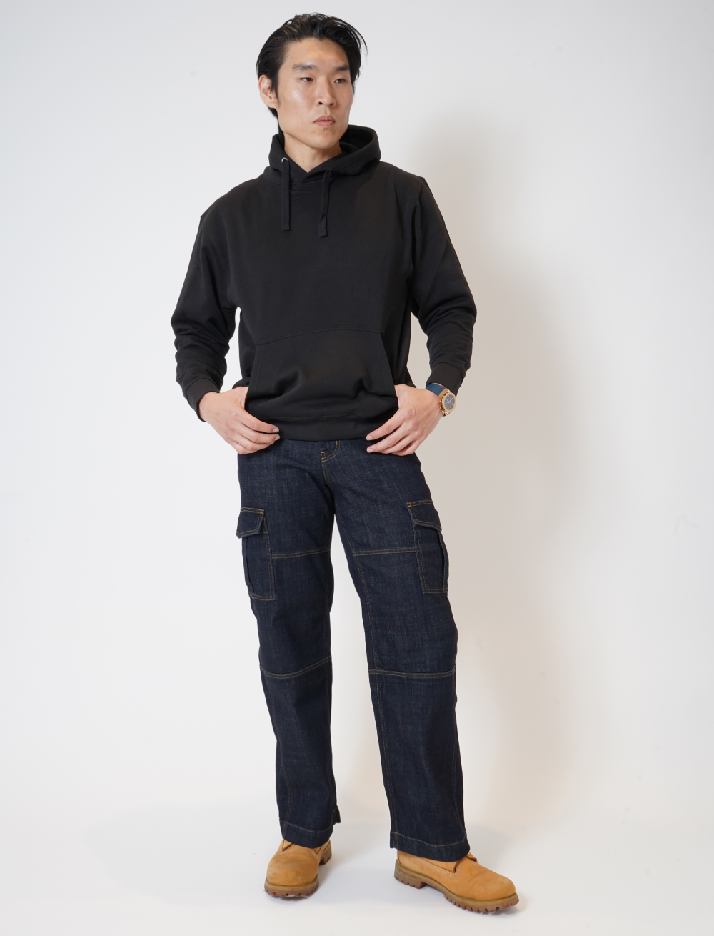 Hudson Midnight Men’s Cargo Denim Jeans